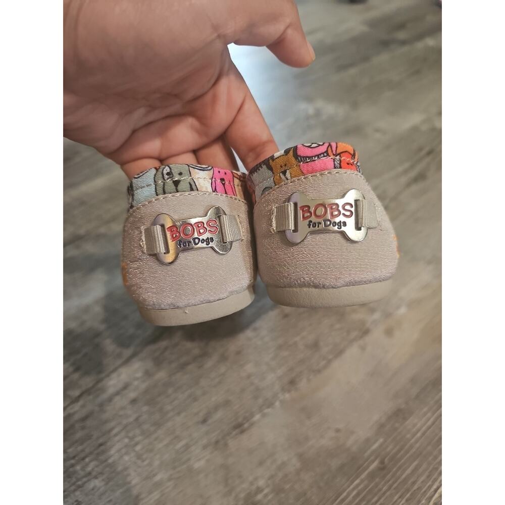 SKECHERS BOBS PLUSH DOG WAG PARTY FLATS SZ 7.5 - Picture 5 of 7